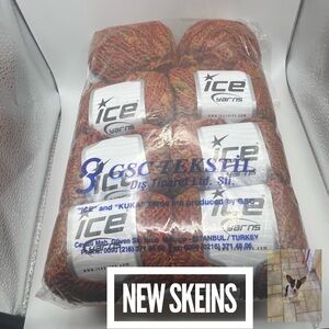 Lot of 8 Skeins ICE Yarn Como Lana